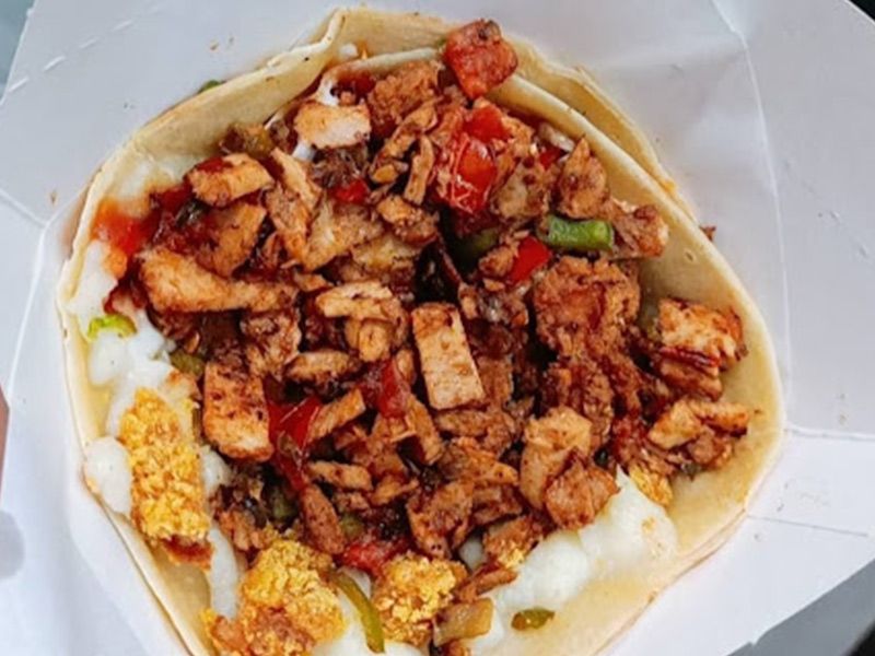 Syrian Hot Dog Crepe