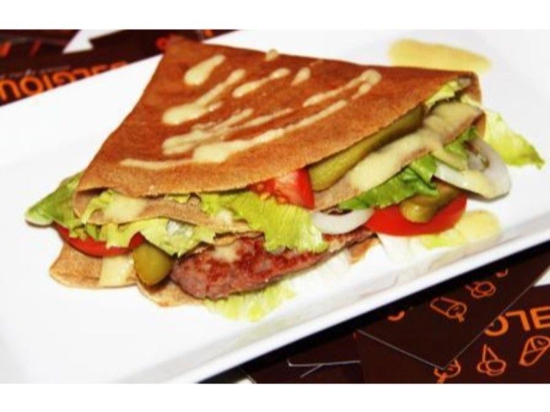 Hot Dog Crepe