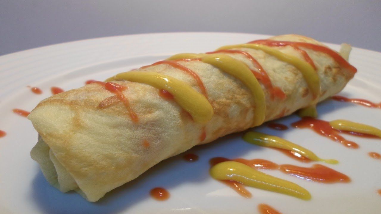Hot Dog Crepe