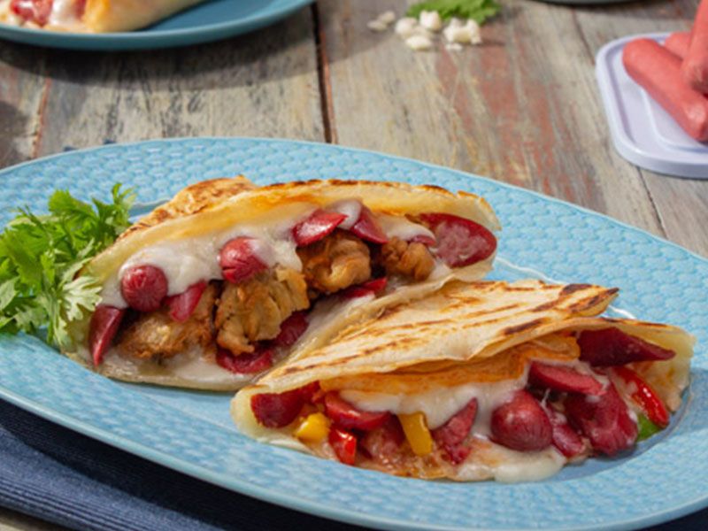 Hot Dog Crepe