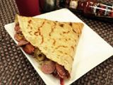 Hot Dog Crepe