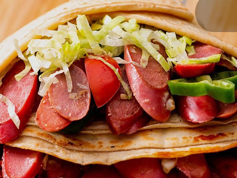 Hot Dog Crepe