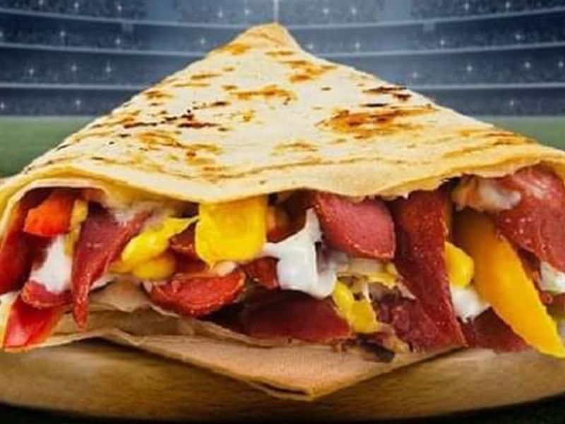 Hot Dog Crepe