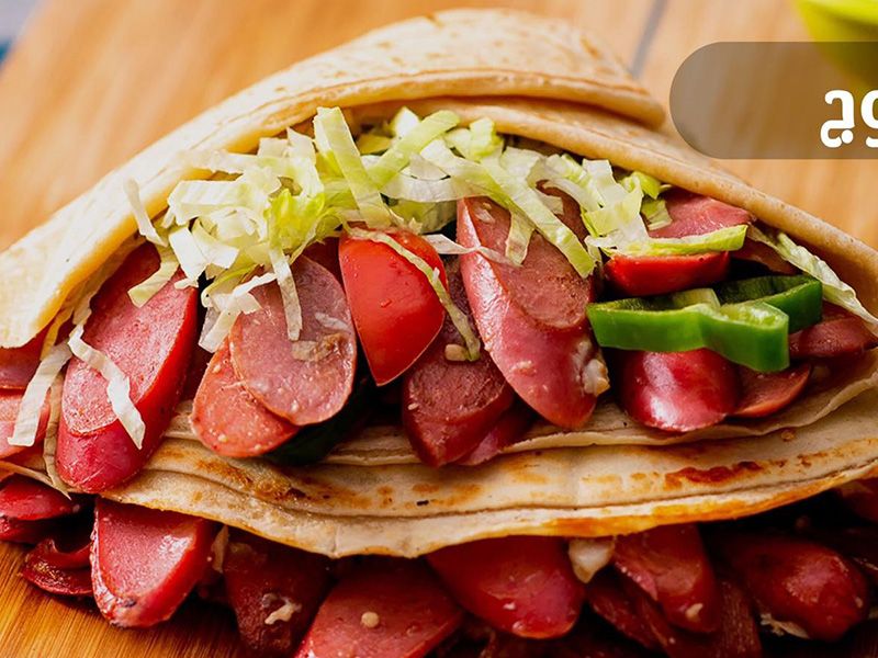 Hot Dog Crepe