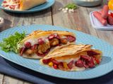 Mexican Hot Dog Crepe