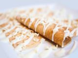 white chocolate crepe