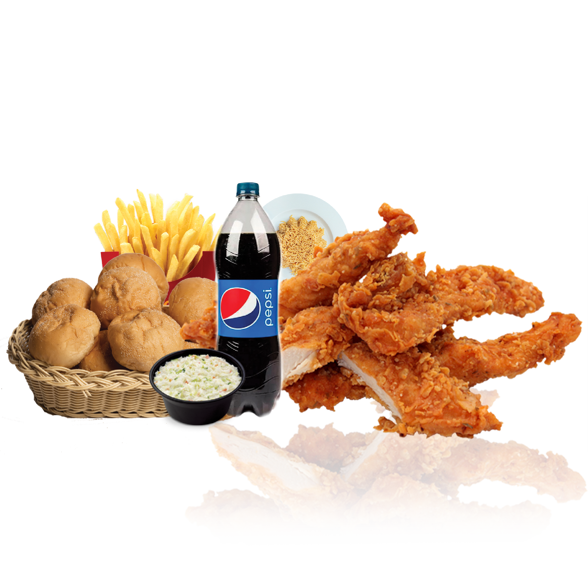 5 Pieces Chicken Strips Meal