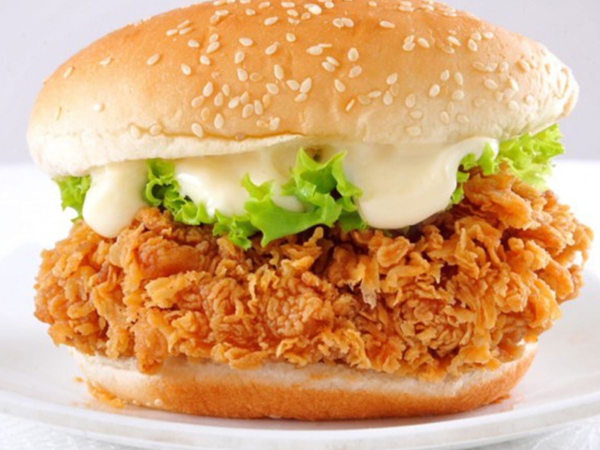 crispy burger