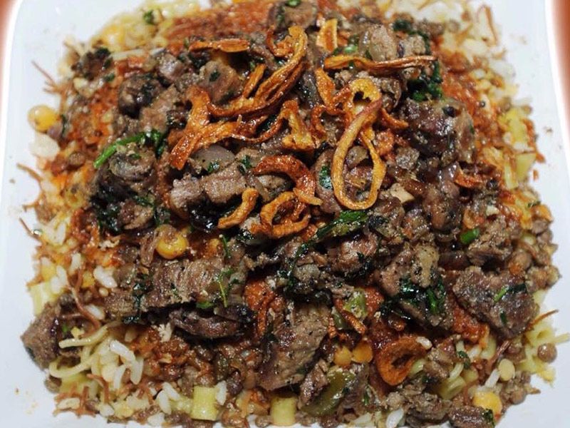 Koshary With Liver