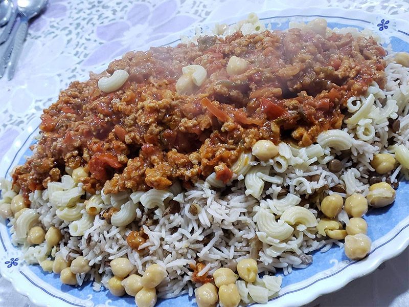 Koshary With Meat