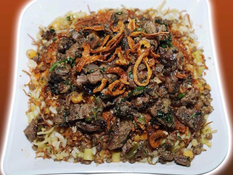 Koshary With Liver