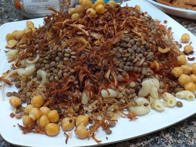 طبق كشري طشه كواترو