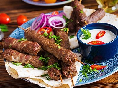 Grilled Kofta Meal