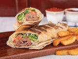 Grill kofta sandwich