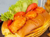Shrimp kofta sandwich