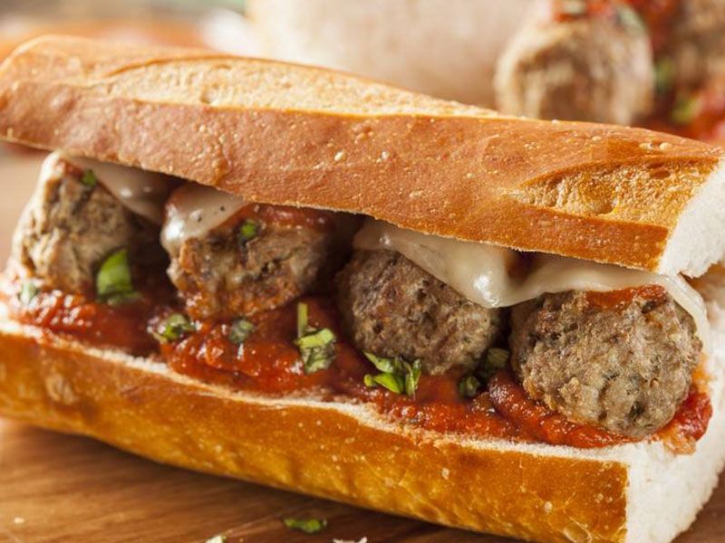 Mutton Kofta Sandwich
