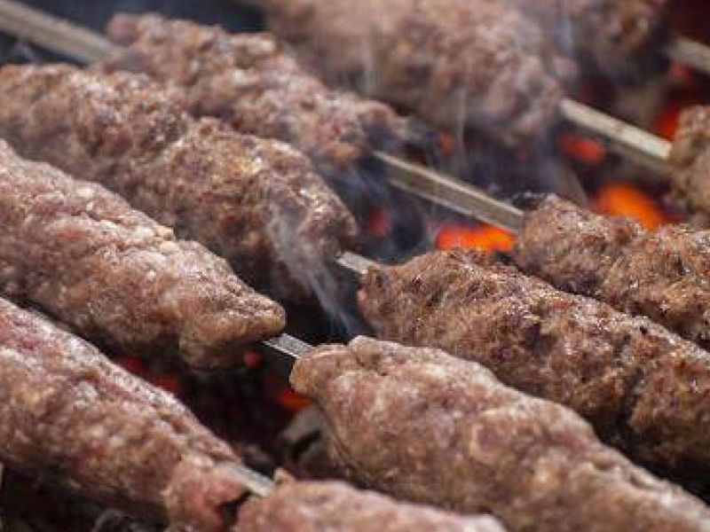 Charcoal Grilled Lamb Kofta