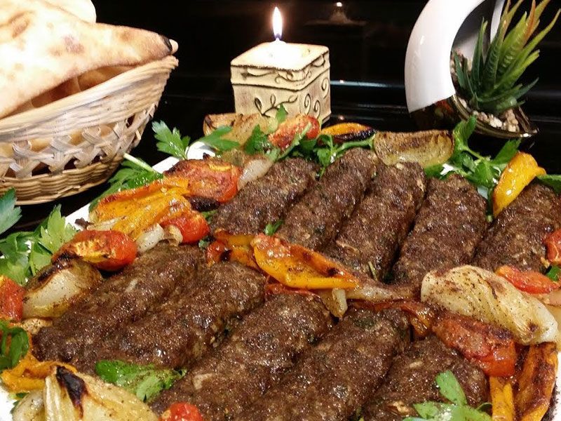 Grilled Lamb Kofta Meal