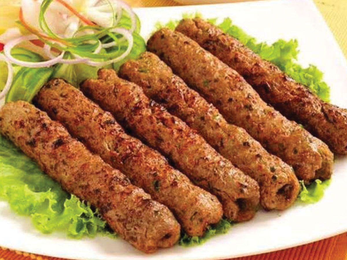 Kofta on charcoal