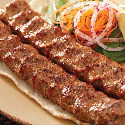Grilled beef kofta