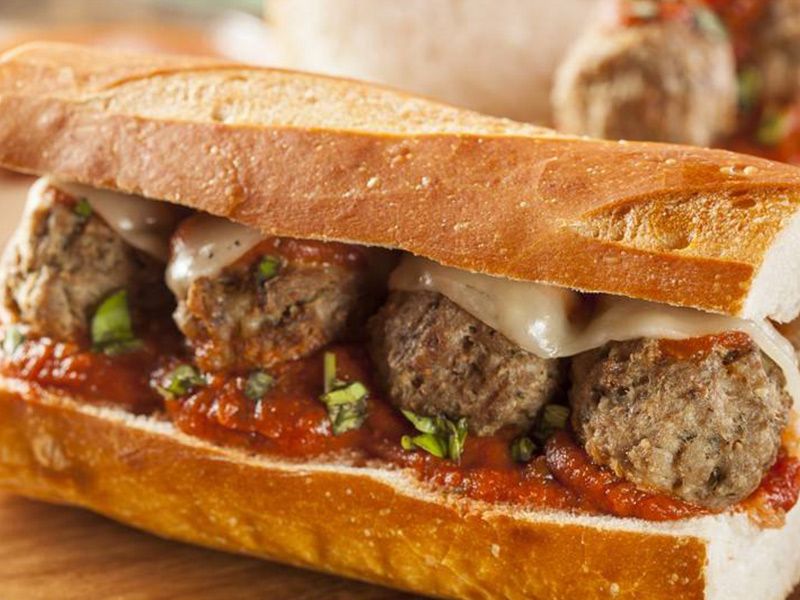 Grilled Kofta Sandwich