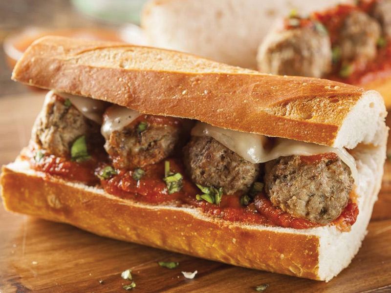 Grilled Kofta sandwich