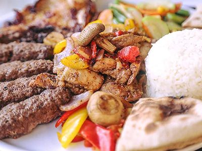 Grilled Kofta Platter