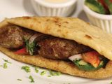 Grilled Kofta Baladi Bread