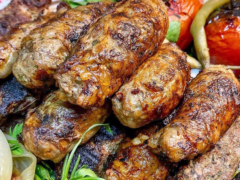 kofta and lamb tarb