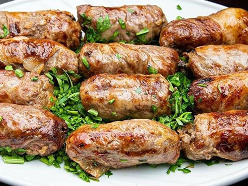 Kandouz kofta and tarb