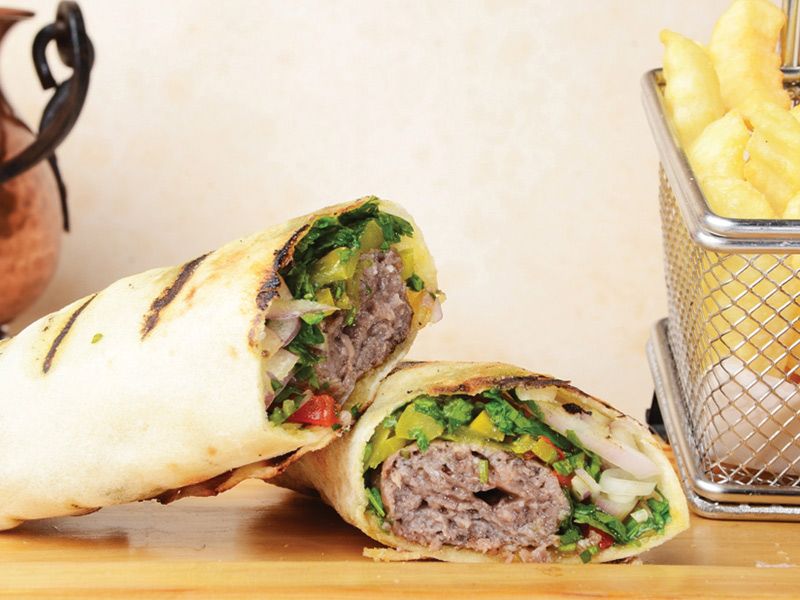 Grilled Kofta Sandwich