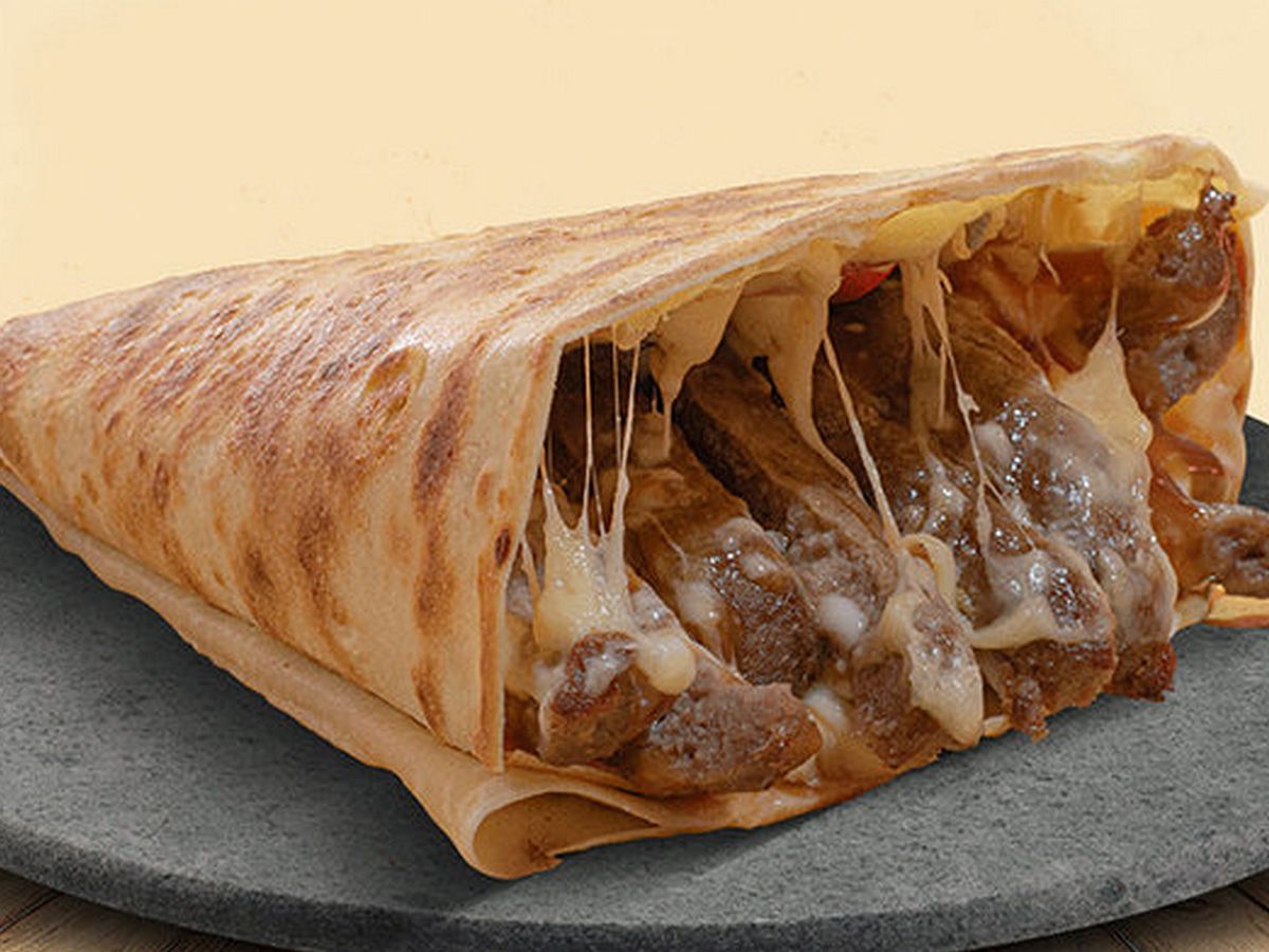 Kofta Crepe With Mixed Meat
