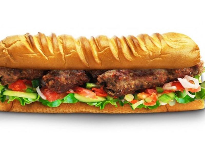 Charcoal Grilled Kofta Sandwich