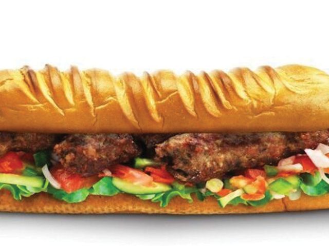 Elkhan kofta sandwich