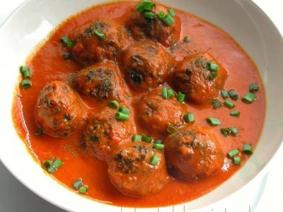 1/2 kilo shrimp kofta with sauce