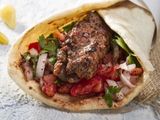 Halabi kofta sandwich