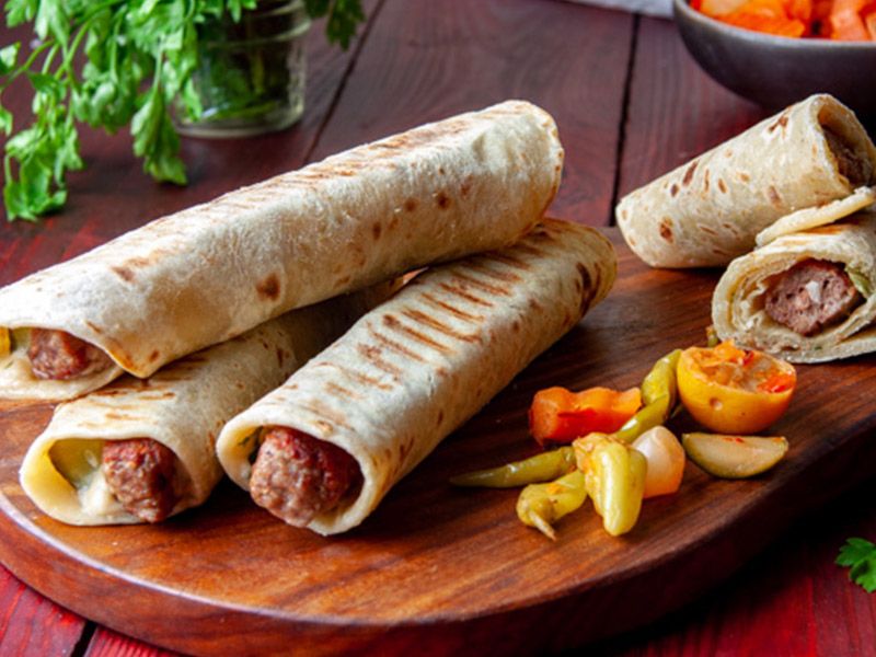Syrian Kofta Sandwich