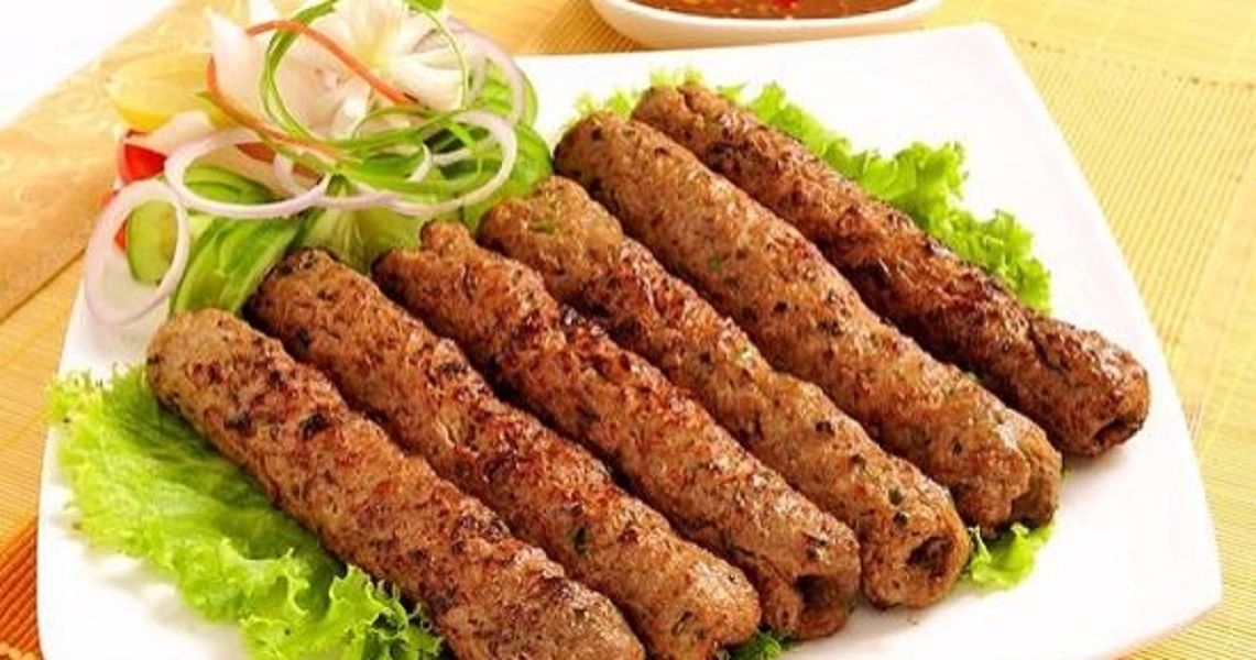 BBQ Grilled Kofta Platter