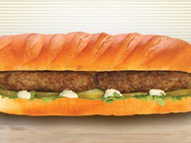 Grilled kofta Sandwich Combo