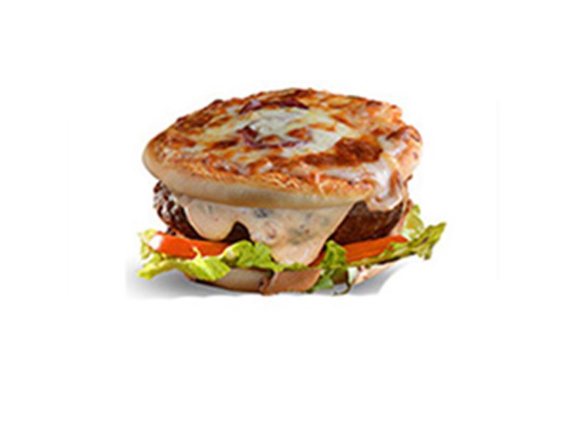 Classic Burger Pizza Sandwich