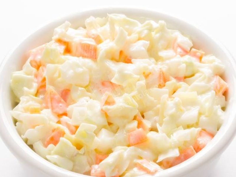 Fresh Coleslaw Salad