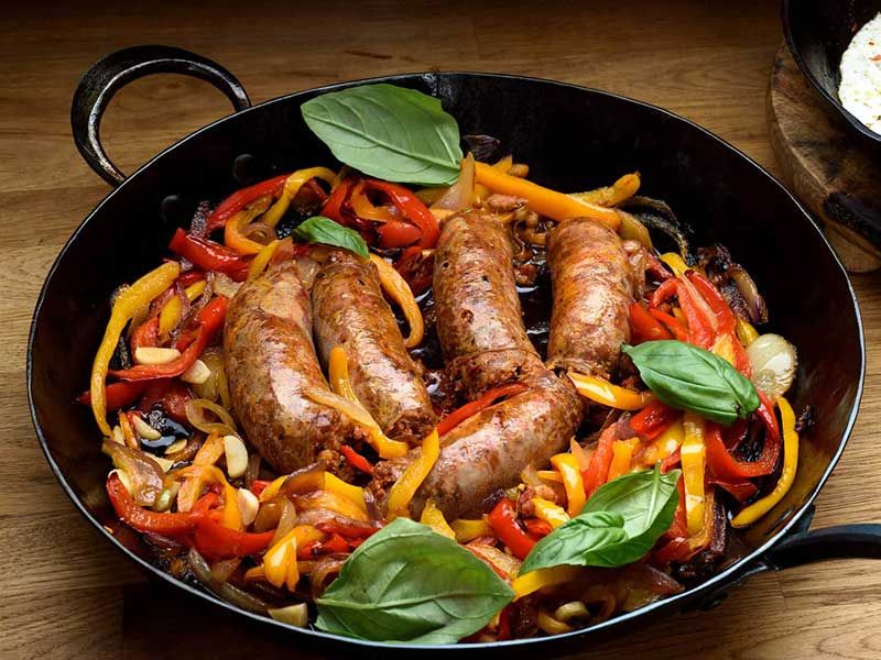 Grilled Baladi Oriental Sausage