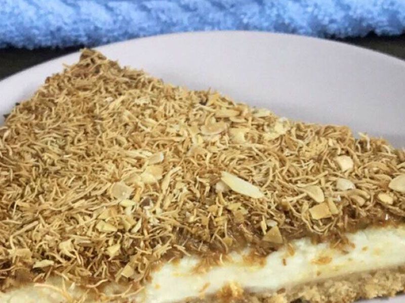 Charcoal Peanut And Raisins Konafa
