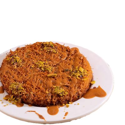 Konafa with chocolate