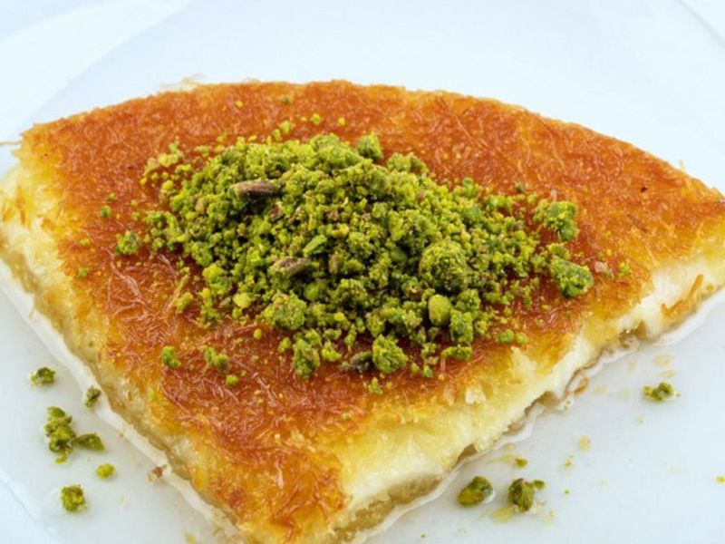 Konafa With Cream