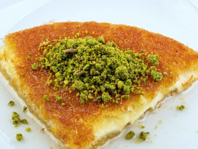 Konafa With Cream