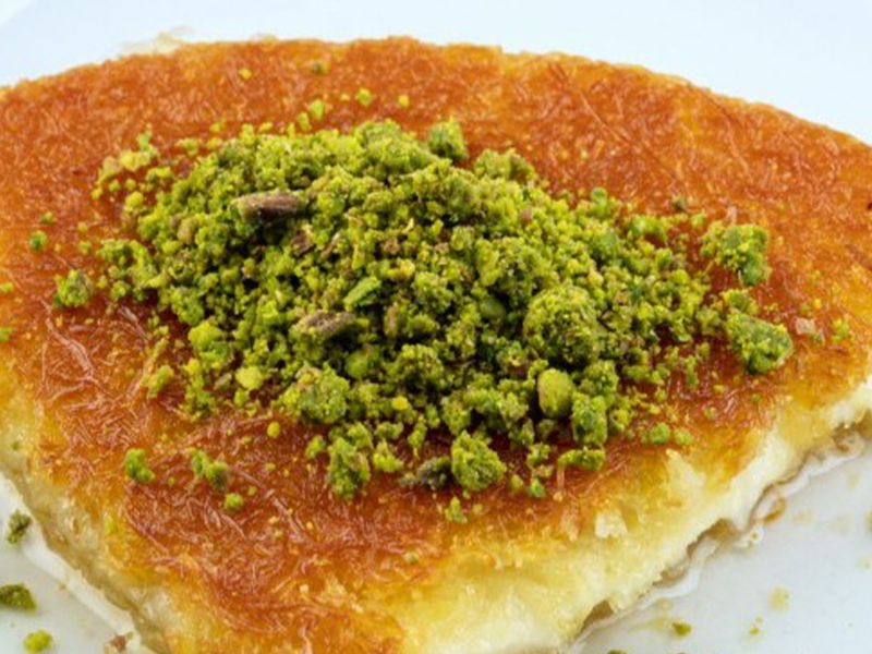 Konafa With Cream