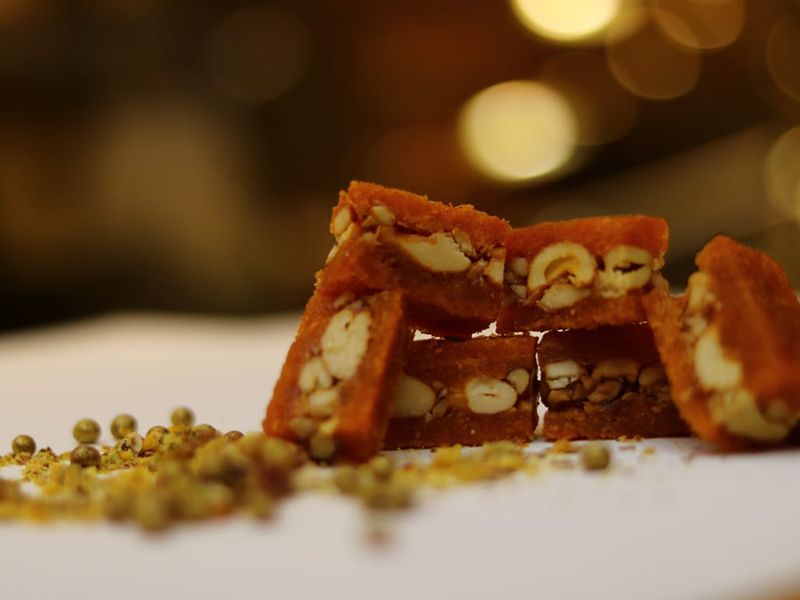 Kunafa Basma With Hazelnut