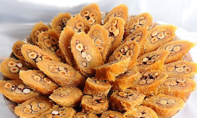 Konafa With Hazelnut
