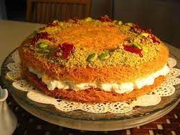 Othmanlia Konafa With Cream